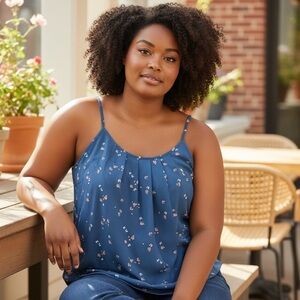 Zenobia Sleeveless Floral Top – NWT